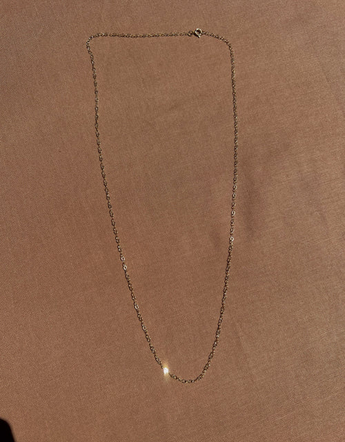 Load image into Gallery viewer, 14k Yellow Gold Simple Necklace by Toasted Jewelry
