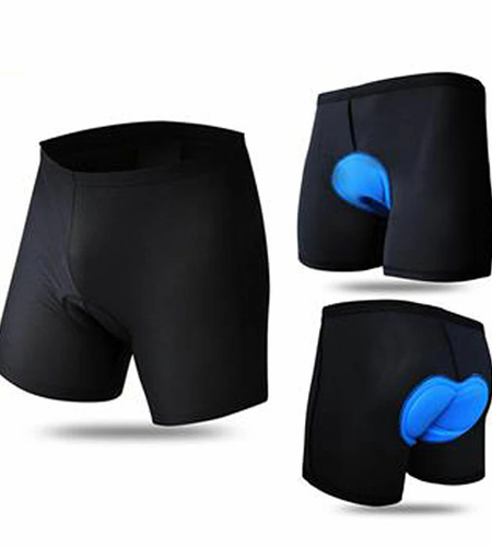 Men Women Cycling Shorts Bicycle Bike Underwear Pants With Sponge Gel 3D Padded