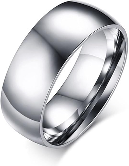 Load image into Gallery viewer, Tungsten Carbide Silver Polished Plain Wedding Band Ring 2mm 3mm 4mm 6mm 8mm 10m
