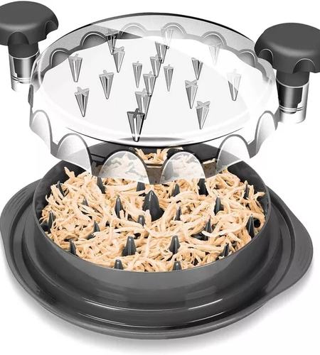 Large Chicken Shredder Tool Twist Meat Shredding Grinder Handles Non-Slip No BPA
