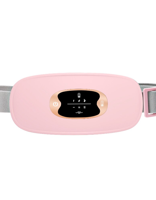 Load image into Gallery viewer, Electric Heating Menstrual Vibration Pad Belt For Period Pain Relief Cramps US
