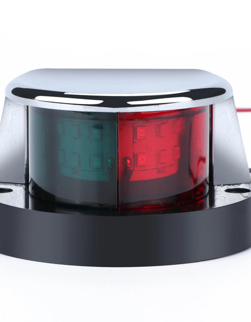 Load image into Gallery viewer, Waterproof Boat Navigation Light LED Bow Marine Front Pontoon Lamp Red Green 12V
