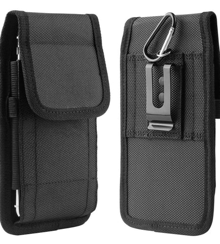 Vertical Cell Phone Holster Pouch Wallet Case With Belt Clip For iPhone Samsung