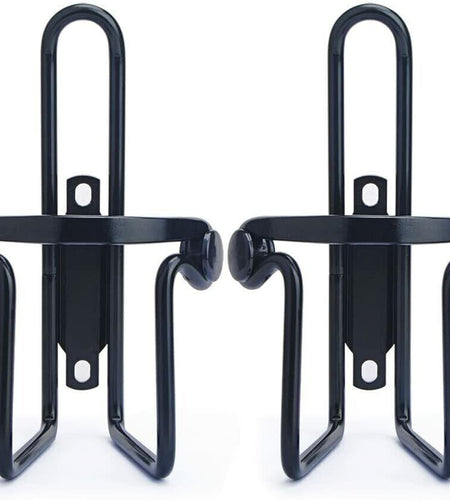 2 Packs Bike Water Bottle Cages Bicycle Lightweight Aluminum Alloy Bottle Holder