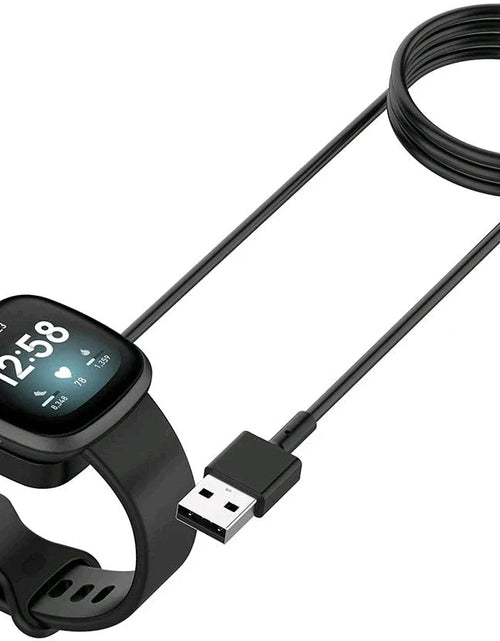 Load image into Gallery viewer, Wireless Charger For Fitbit Sense Versa 3 4 Watch USB Fast Charging Dock Cable
