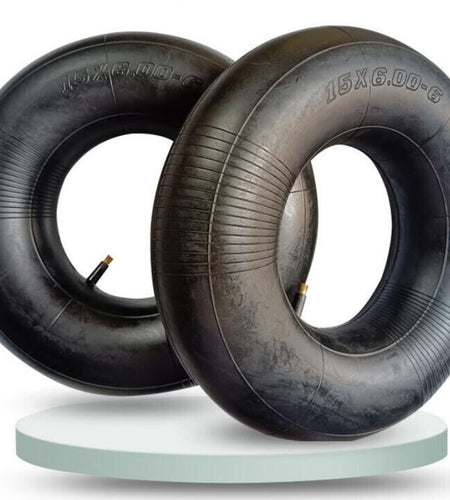 2PCS 15x6.00-6 Lawn Mower Tire Inner Tubes 15X6-6, 15X6x6, 15/6x6 TR13 Valve ATV