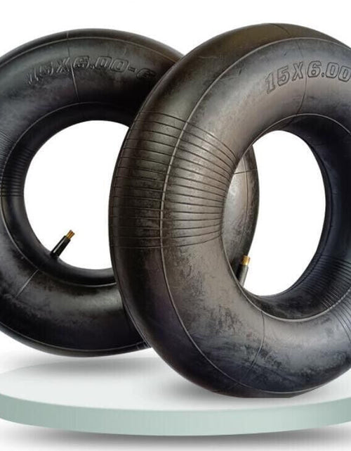 Load image into Gallery viewer, 2PCS 15x6.00-6 Lawn Mower Tire Inner Tubes 15X6-6, 15X6x6, 15/6x6 TR13 Valve ATV
