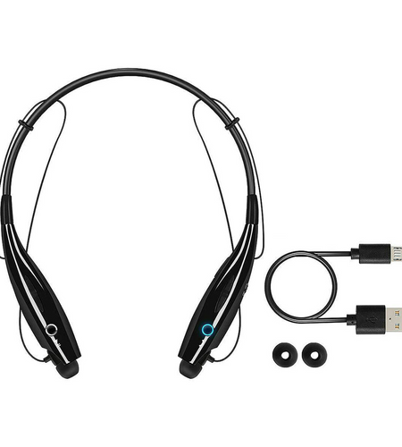 Bluetooth Neckband Wireless Headphones Mic Headset Stereo Earbuds Earphone
