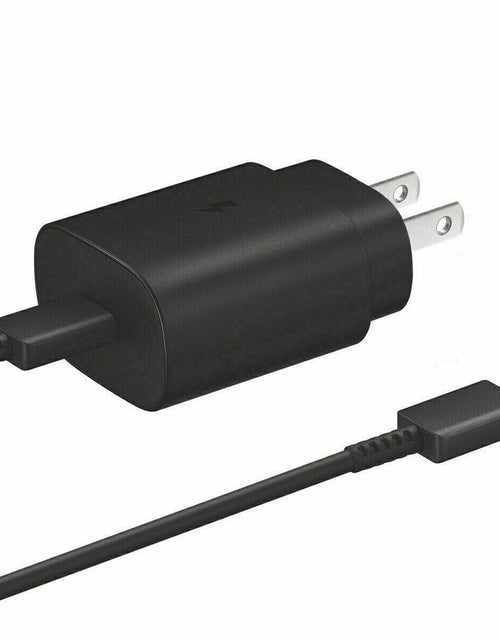 Load image into Gallery viewer, 25W Type USB-C Super Fast Wall Charger +6FT Cable For Samsung Galaxy S20 S21 S22
