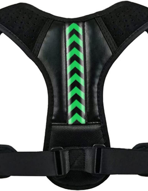 Load image into Gallery viewer, Shoulder Support Adjustable Back Pain Support Posture Corrector Brace Belt Strap
