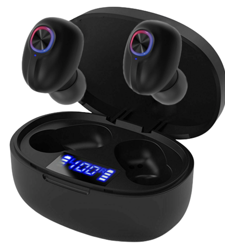 TWS Bluetooth Earbuds Waterproof Bluetooth 5.1 Headset Noise Cancelling Wireless