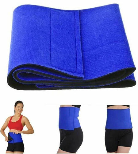 Waist Trimmer Belt Sweat Band Wrap Ab Stomach Weight Loss Fat Burner Slimming