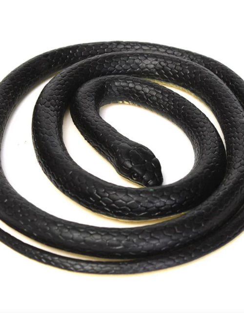 Load image into Gallery viewer, Fake Realistic Snake Lifelike Real Scary Rubber Toy Prank Party Joke For Garden
