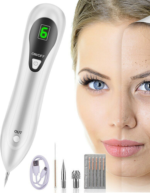 Load image into Gallery viewer, Electric Laser Plasma Pen Mole Removal Dark Spot Remover Skin Wart Tag Tattoo
