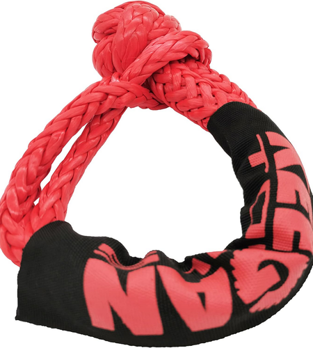 1/2" x 24" 65,000LBS Soft Shackle Recovery Rope For SUV Winch Snatch Off Road US