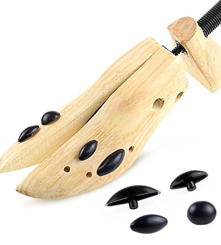 2-Way Wooden Adjustable Shoe Stretcher Expander Men Women Boot Size US 5-13