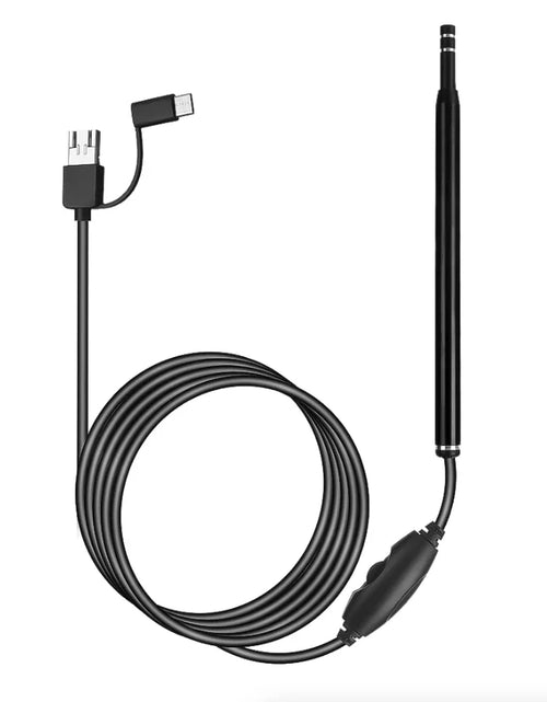Load image into Gallery viewer, HD LED Ear Endoscope Otoscope Camera Wax Pick Cleaning Tool Cleaner Removal Kit
