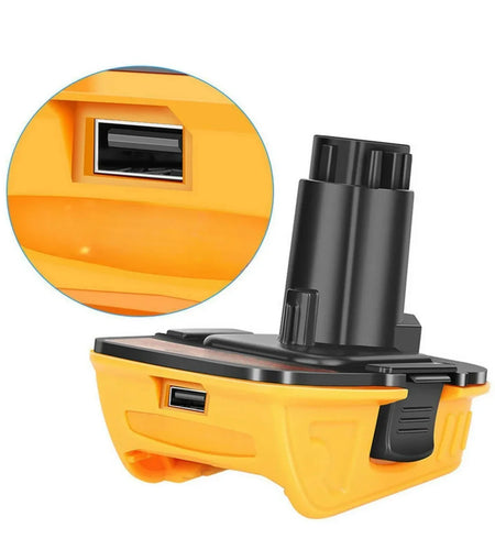 2X 18V To 20V MAX DCA1820 Adapter Converter For DEWALT 20 Volt Li-ion Battery