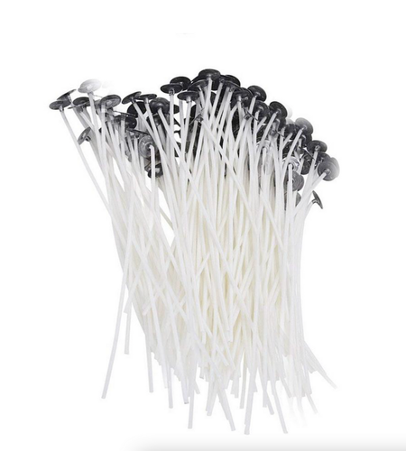 Candle Wicks 6 Inch Cotton Core Candle Making Supplies Pre Tabbed 100PCS New