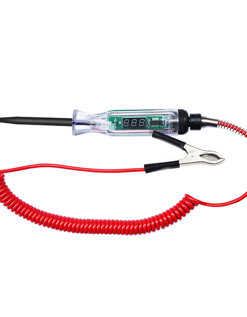 Load image into Gallery viewer, Digital Electric Voltage Circuit Tester Automotive Test Light Car Truck 6-24V US
