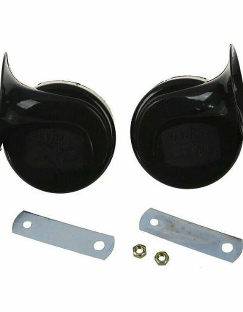 Load image into Gallery viewer, 2PC 12V 300DB Super Loud Train Air Horn Waterproof Motorcycle Car Truck SUV Boat
