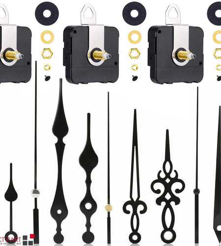 DIY Clock Movement Quartz Mechanism Wall Replacement Repair Tool Parts Hands Kit