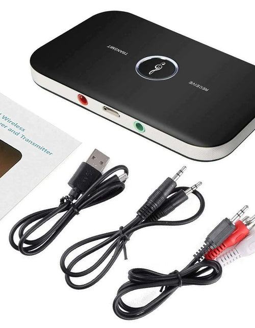 Load image into Gallery viewer, Bluetooth 5.0 Transmitter Receiver 2 IN 1 Wireless Audio 3.5mm Jack Aux Adapter
