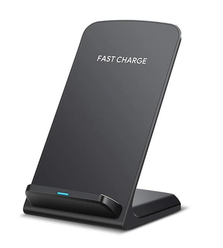 Qi Wireless Fast Charger Charging Pad Stand Dock For Samsung Galaxy iPhone Phone
