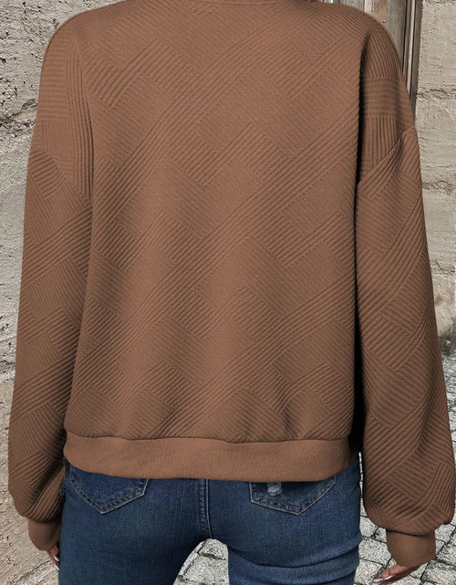 Load image into Gallery viewer, Textured Zip Up Baseball Collar Jacket
