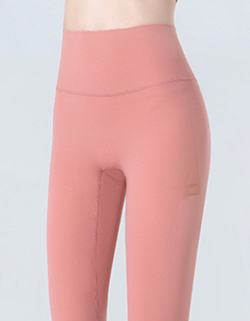 Load image into Gallery viewer, Wide Waistband Cropped Sports Leggings
