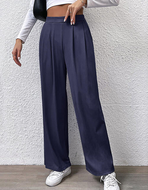 Load image into Gallery viewer, High Waist Straight Pants
