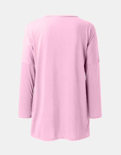 Load image into Gallery viewer, Full Size Round Neck Long Sleeve T-Shirt
