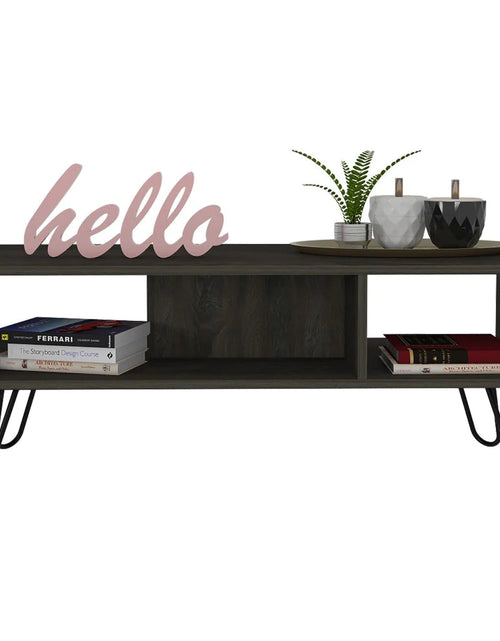 Load image into Gallery viewer, Coffee Table Minnesota, Two Shelves, Carbon Espresso Finish by Blak Hom
