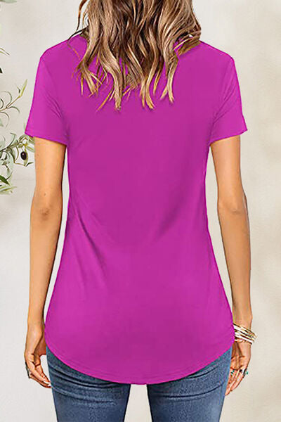 Load image into Gallery viewer, Crisscross Short Sleeve T-Shirt
