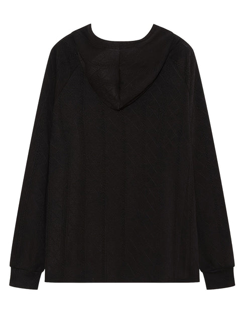Load image into Gallery viewer, Full Size Drawstring Long Sleeve Hoodie
