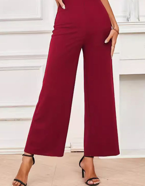 Load image into Gallery viewer, V-Neck Flutter Sleeve Jumpsuit
