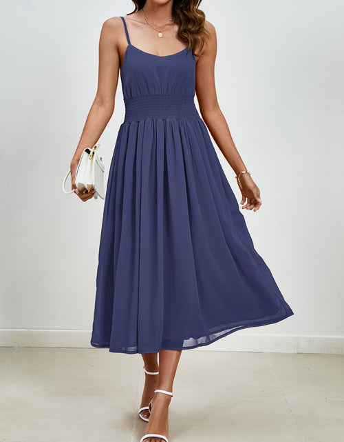 Load image into Gallery viewer, Scoop Neck Midi Cami Dress
