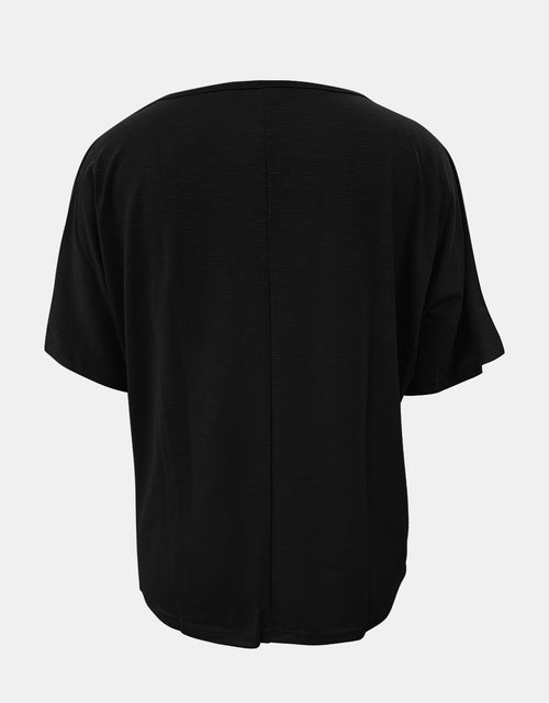 Load image into Gallery viewer, Full Size Scoop Neck Short Sleeve T-Shirt
