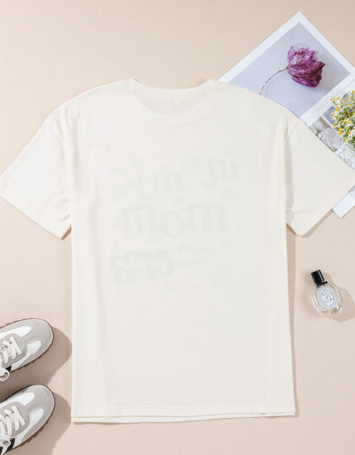 Load image into Gallery viewer, IN MY MOM ERA Round Neck Short Sleeve T-Shirt
