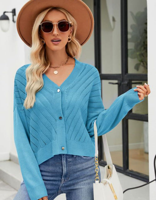 Load image into Gallery viewer, V-Neck Button Down Cardigan
