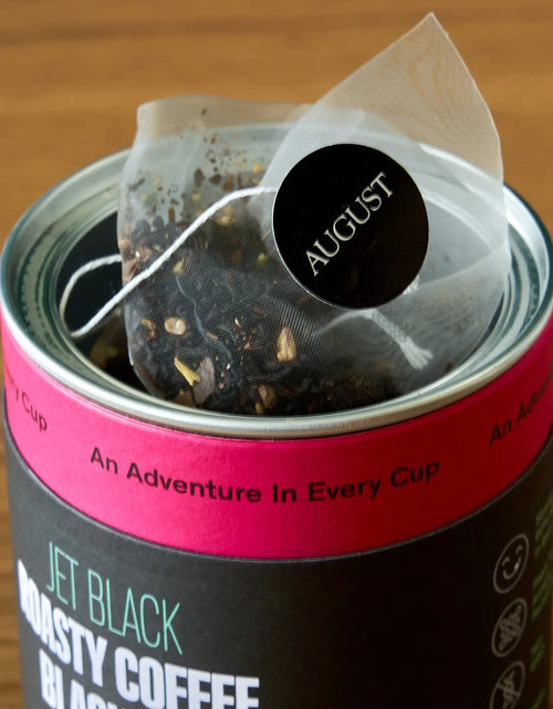Load image into Gallery viewer, Jet Black - Roasty Coffee Black Tea - 15 Tea Bags
