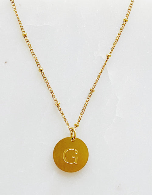 Load image into Gallery viewer, Ellison + Young: Singular Charm Initial Necklace by Ellisonyoung.com
