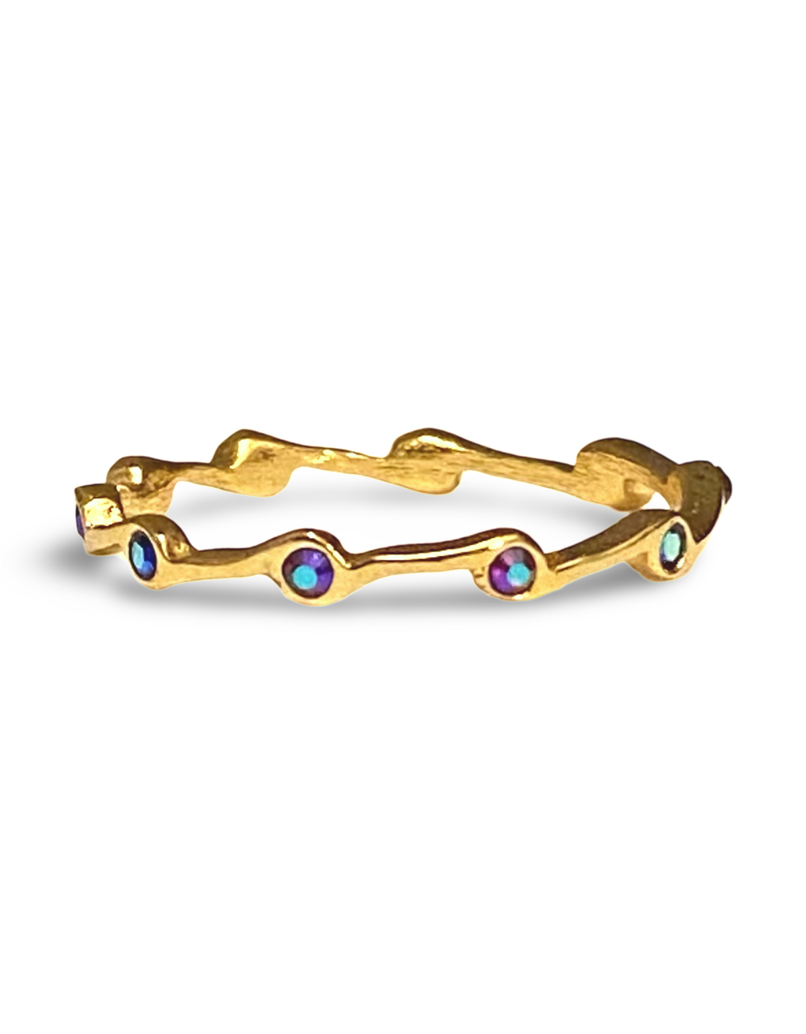 Alexandrite Birthstone Stacker Ring by The Urban Charm by The Urban Charm
