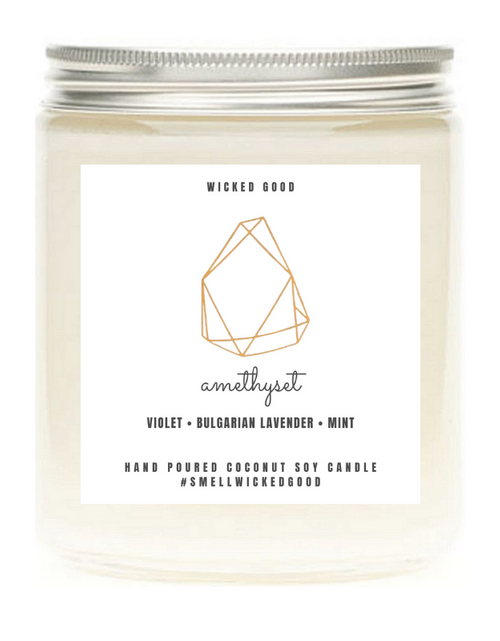 Load image into Gallery viewer, Birthstone Candle by Wicked Good Perfume
