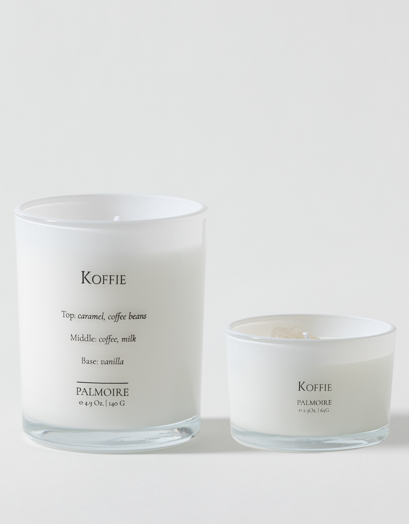Koffie Candle Set by PALMOIRE