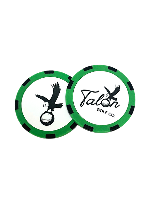 Load image into Gallery viewer, Talon Poker Chip Ball Marker by Talon Golf
