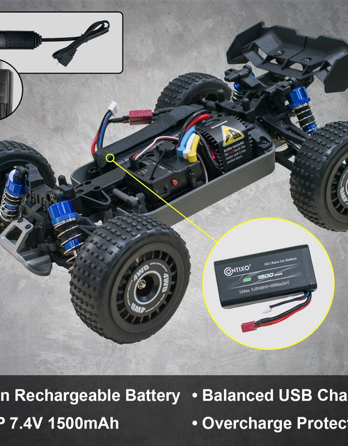 Load image into Gallery viewer, Contixo HC1 Road Rager RC Remote Control High Speed Race Car - 1:16 Scale by Contixo
