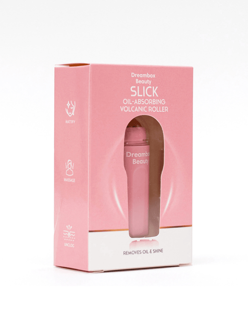 Load image into Gallery viewer, Slick Oil Absorbing Volcanic Roller [Removes Oil &amp; Shine] by Dreambox Beauty
