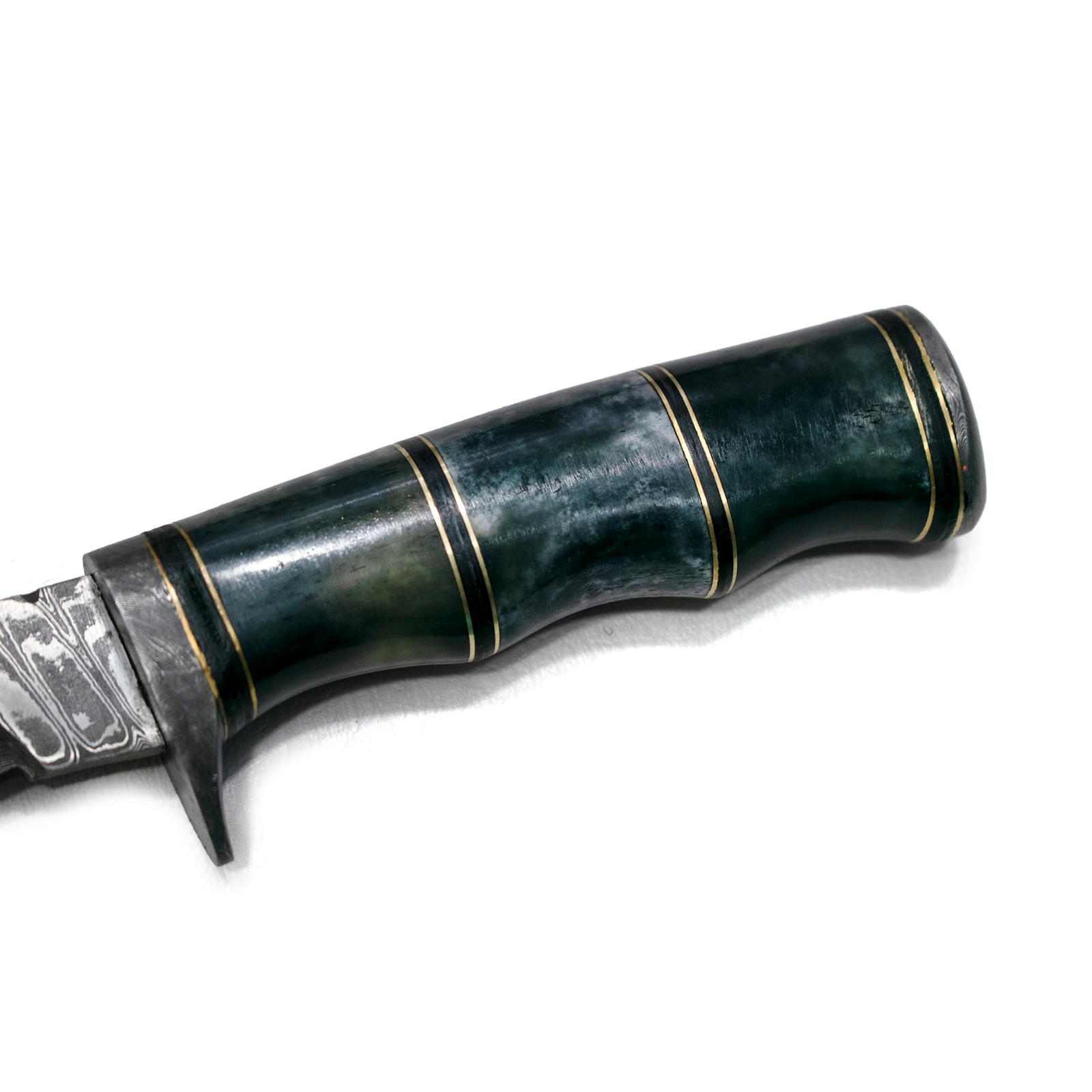 Damascus Steel Compact Kukri by Titan International Knives