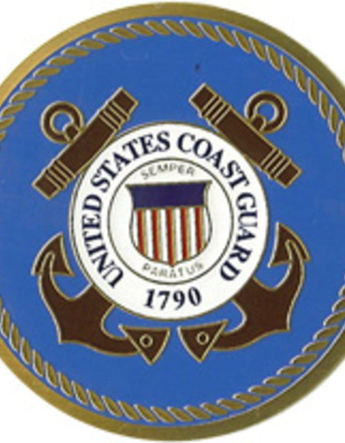 Load image into Gallery viewer, COAST GUARD Color Medallion, USCG Medalions. by The Military Gift Store
